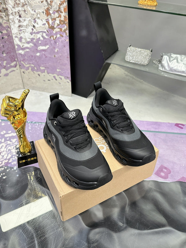 Loewe x Running Cloudtilt2.0 Sneaker in pelle di vitello nera