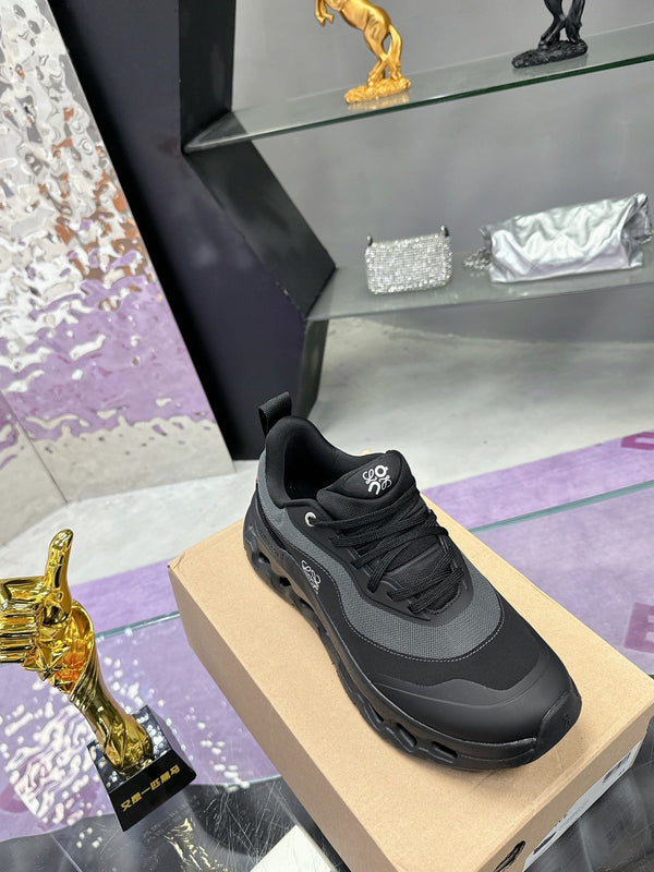 Loewe x Running Cloudtilt2.0 Sneaker in pelle di vitello nera