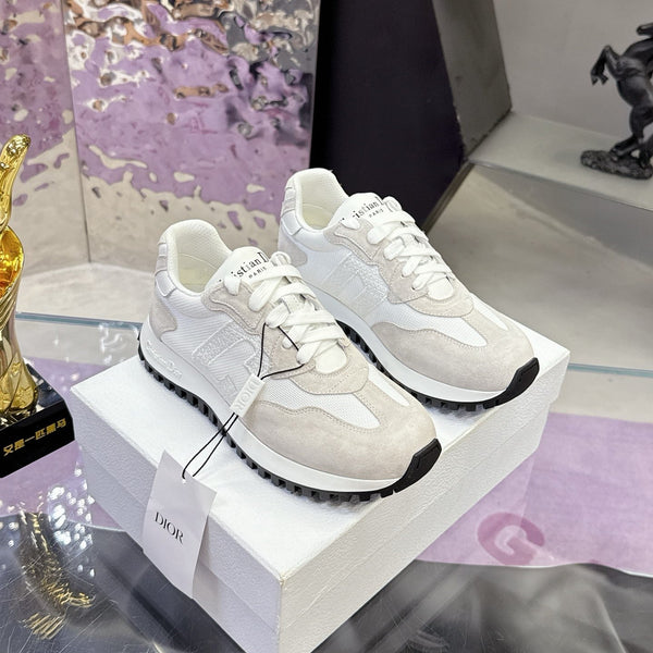 CD C'est Dior Sneaker White Mesh Suede Calfskin 546580