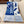 HM Avalon Epopee Blanket Blue Cashmere Wool 524202