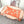 HM Avalon Blanket Orange Mix Cream Cashmere Wool 875781
