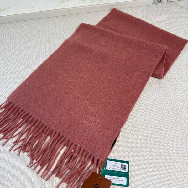 Loro Piana Long Scarf Pink Cashmere 150414
