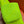CD AQUA EMBROIDED SANDAL CHARTREUSE FABRIC
