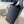 LOE LARGE 32 FONT TOTE IN BLACK RAFFIA