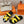 CHYPRE SANDAL BLACK MIX BRIGHT YELLOW CALFSKIN