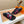 HM Men's Kazimir Sandals Black Red Calfskin 735741