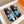 HM Men's Chypre Slide Blue Calfskin 748424