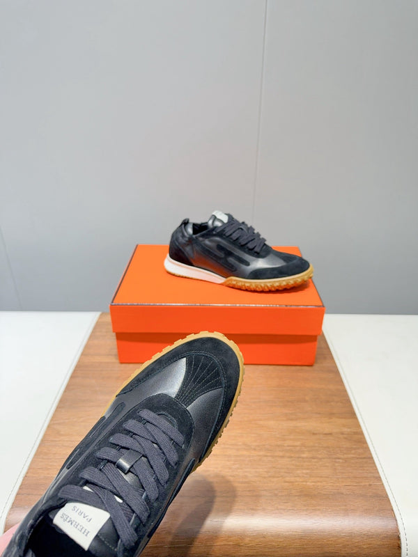 HM Jet Sneaker Black Suede 317312
