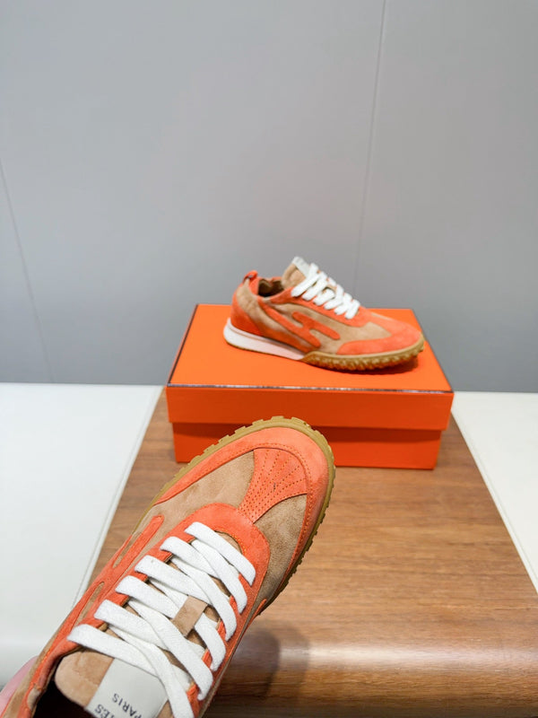 HM Jet Sneaker Orange Suede 317314
