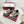 Baskets basses GG 2.0 en cuir maillé noir et blanc 675579