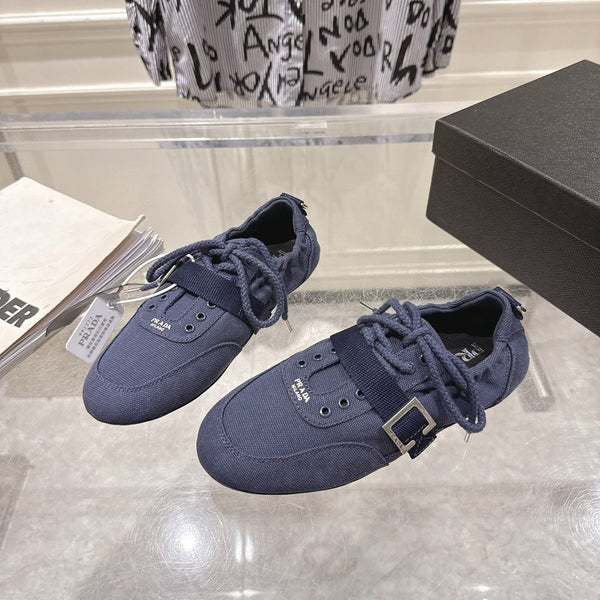 Prad 26S Low-Top Sneakers Re-Nylon Canvas Strap 148098