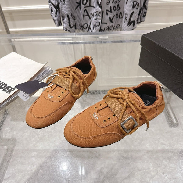 Prad 26S Low-Top Sneakers Re-Nylon Canvas Strap 148098
