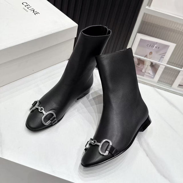 CE 26s Horsebit Ankle Boots Leather 147770
