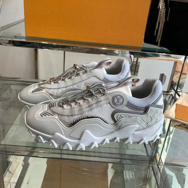 LV Rush Sneaker 40mm Grey Cowhide