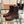 Stivali Miu in pelle di vacchetta mista vegetale color marrone terra
