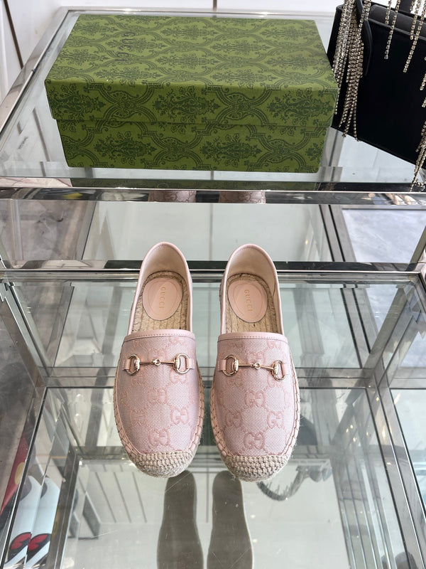 GC 2025 Espadrille With Horsebit Light Pink Canvas 292318