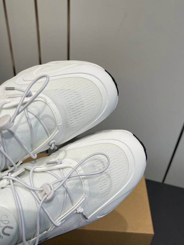 Loewe x On Cloudsolo Sneakers White Polyester and Mesh 533488