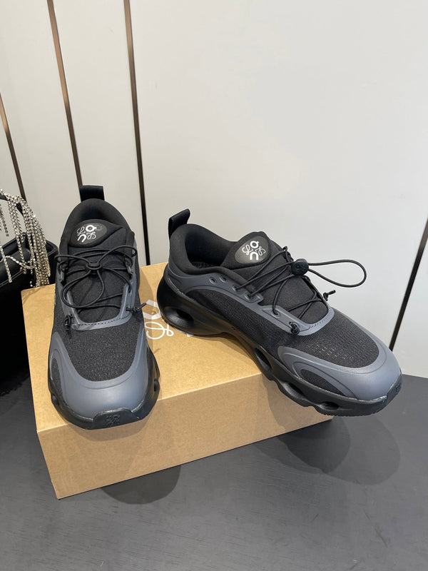 Loewe x On Cloudsolo Sneakers Black Grey Polyester and Mesh 533489