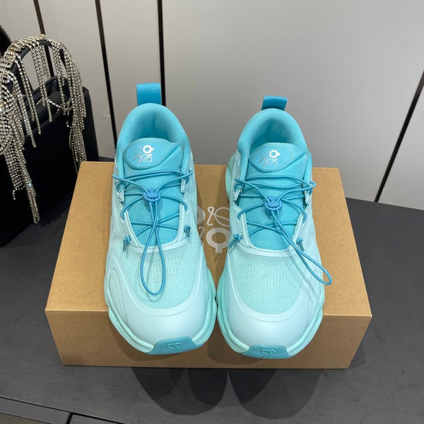 Loewe x On Cloudsolo Sneakers Blue Polyester and Mesh 533491