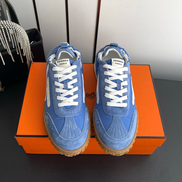 HM Jet Sneaker Blue White Suede 739996