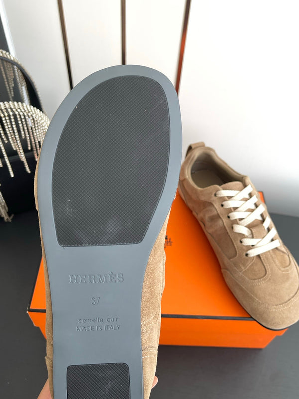 HM Chaussures Derby Daim marron 739999