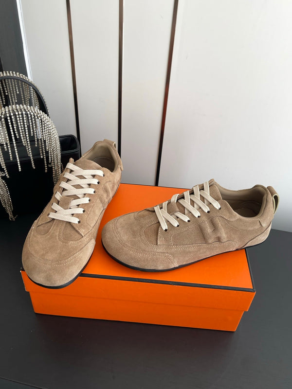 HM Chaussures Derby Daim marron 739999