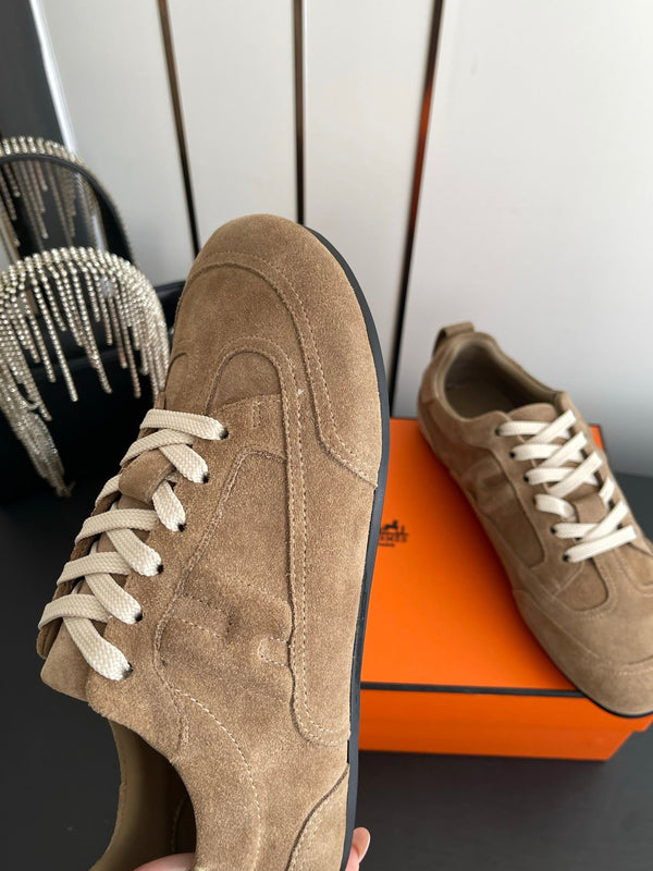 HM Chaussures Derby Daim marron 739999