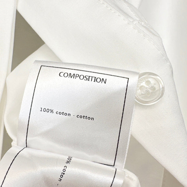 CC 25 Camicia Cravatta Cotone Bianco