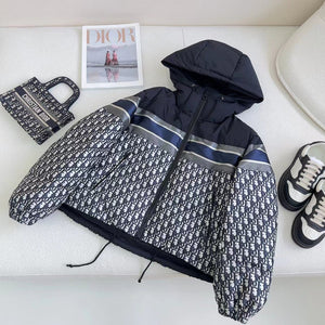 CD 25 Jacket Blue White Black Down Polyester 319275