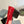Pra Pump 45 Square Sole Pink Red Patent Leather
