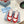 PRA DOWNTOWN NAPPA SNEAKERS WHITE AND RED CALFSKIN