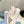 PRA DOWNTOWN PERFORATED SNEAKERS WHITE AND BLUSH CALFSKIN