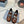 Prad 26s Ball Chain Loafers Brown Brushed Leather 941514