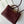 BV Small Andiamo Bag 20cm Burugundy Intrecciato Leather 291445
