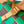 CHRISTOPHER BACKPACK 47 IN BROWN GREEN DAMIER POP COATED CANVAS