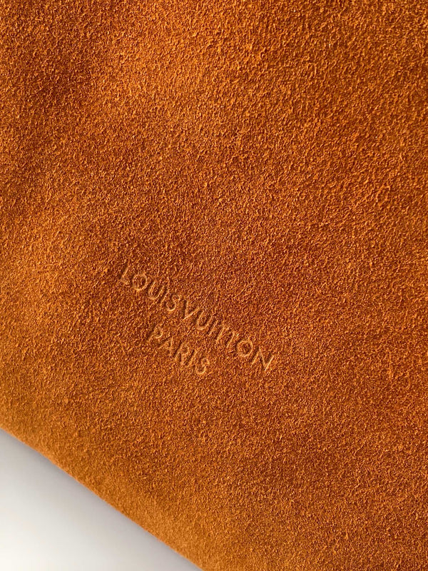 LV Low Key Hobo MM BAg Brown Cognac Suede 268169