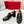 Mocassino con tacco VT 25 Signature in pelle di vitello nera 293943
