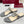 GC 25 Horsebit Thong Sandals Gray Canvas Leather 293855