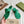 GG 26s Horsebit Thong Sandals Green Rubber 826209