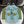GG Sandals with Double G Light Blue Gold TPU 818211