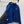 Miu Veste zippée à capuche en polaire brodée Cachemire bleu foncé 346106
