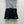 Jupe Miumiu 2026 en jersey et popeline de coton gris bleu marine 136562