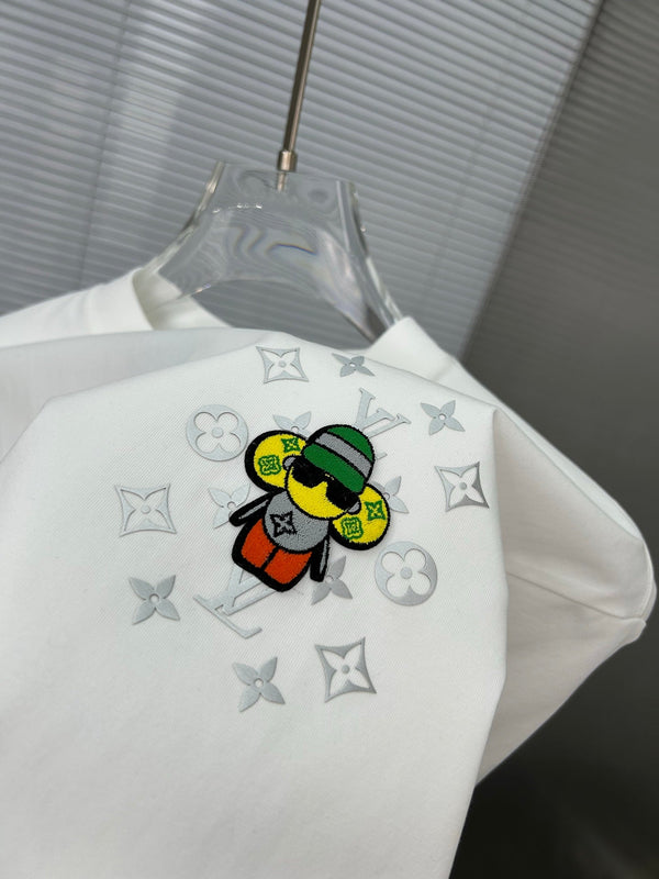 LV WHITE COTTON T-SHIRT 239579