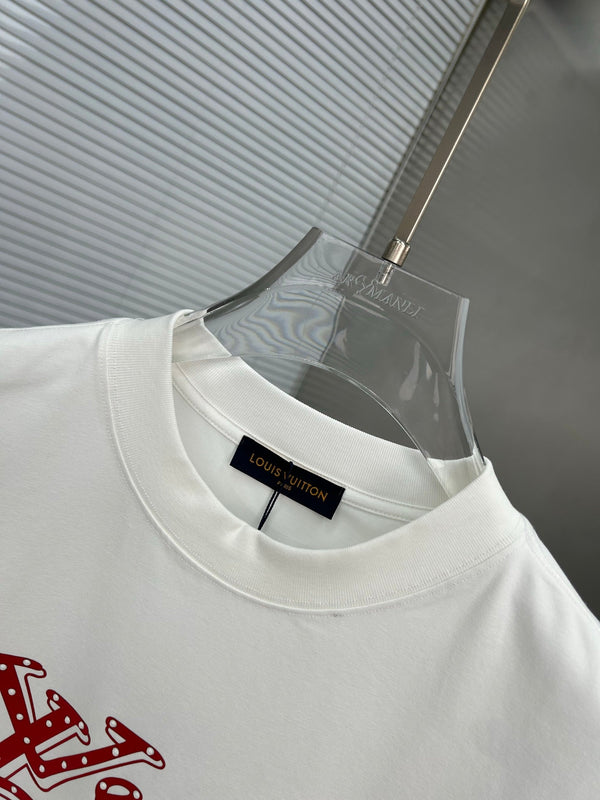 LV WHITE COTTON T-SHIRT 239581