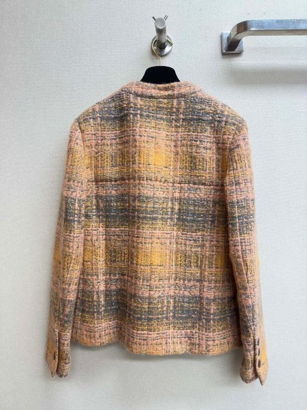 Giacca in tweed CC 25 multicolore in cotone e lana 251968