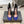 ALAIA ROUND-TOE HIGH HEELS 10 CM IN NAVY BLUE CALFSKIN
