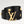 LV INITIALES STUDS 30 MM REVERSIBLE BELT IN BLACK CALFSKIN GOLD HARDWARE