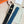 HM Silver Oscar Buckle Belt 38mm Prussian Blue Leather 187786