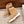 CD Ankle Boots Beige Fleece And Windbreaker Fabric