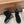 CD Ankle Boots Black Fleece And Windbreaker Fabric